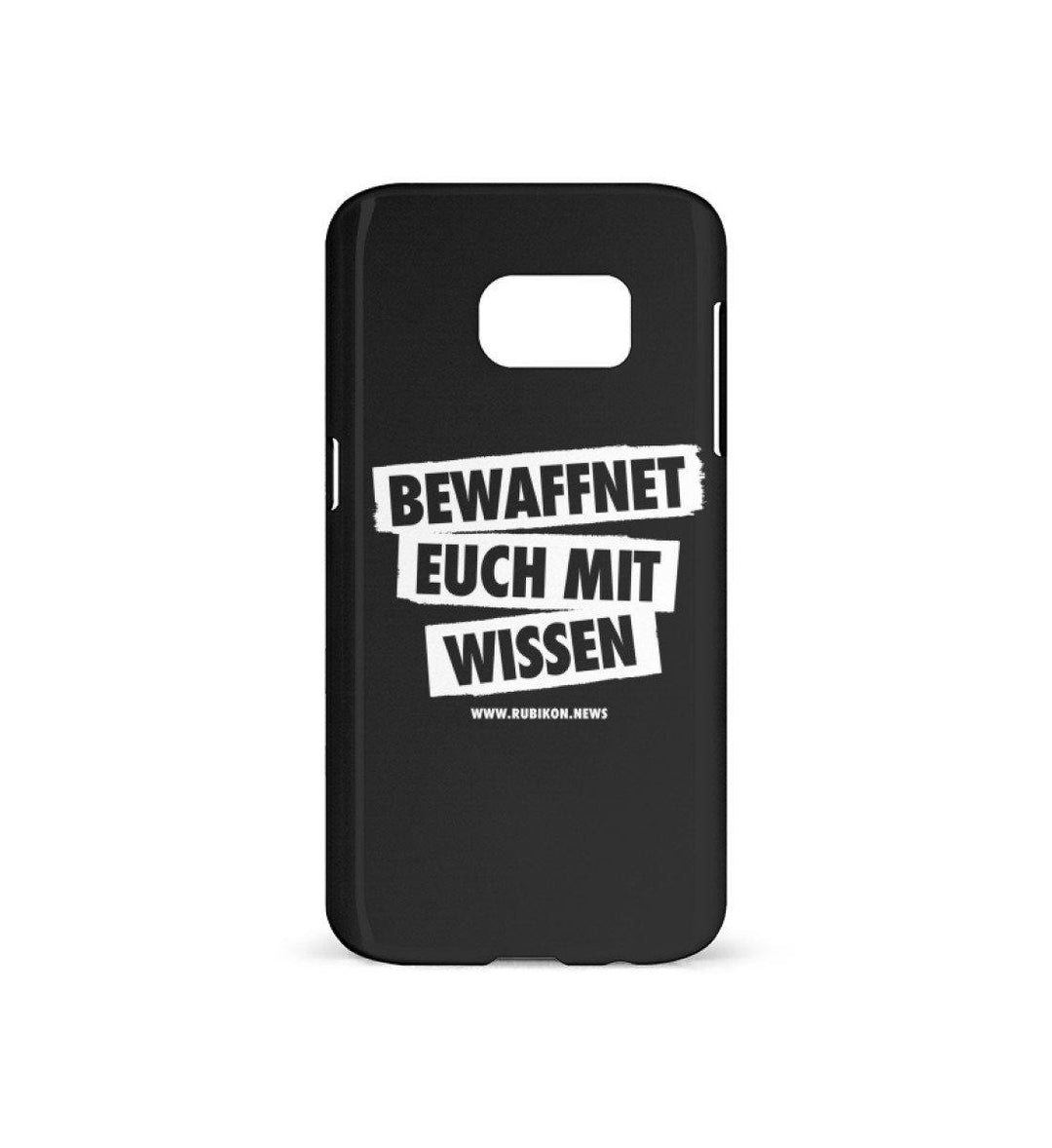 HANDYHÜLLE, HANDY CASE - SAMSUNG GALAXY S7 • BEWAFFNET EUCH MIT WISSEN - DUNKEL-HARLEKINSHOP