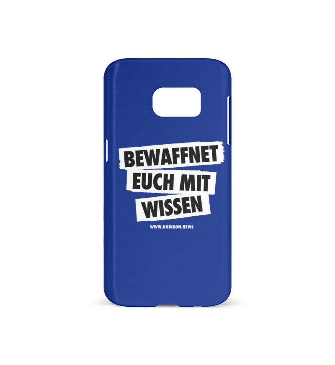 HANDYHÜLLE, HANDY CASE - SAMSUNG GALAXY S7 • BEWAFFNET EUCH MIT WISSEN - DUNKEL-HARLEKINSHOP