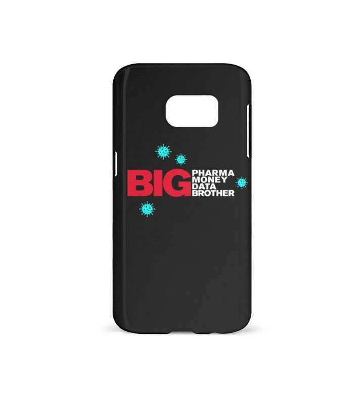 HANDYHÜLLE, HANDY CASE - SAMSUNG GALAXY S7 • BIG PHARMA, BIG MONEY-HARLEKINSHOP