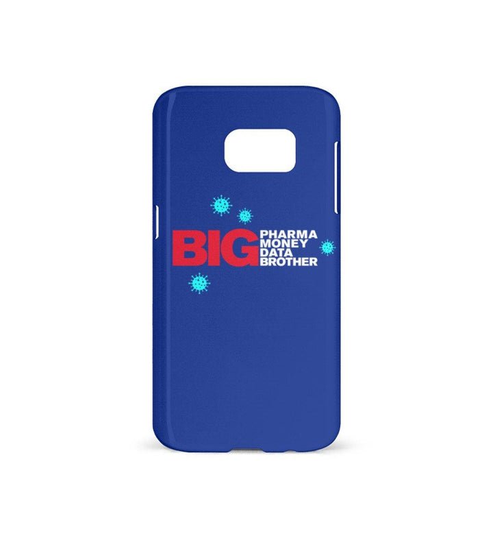 HANDYHÜLLE, HANDY CASE - SAMSUNG GALAXY S7 • BIG PHARMA, BIG MONEY-HARLEKINSHOP