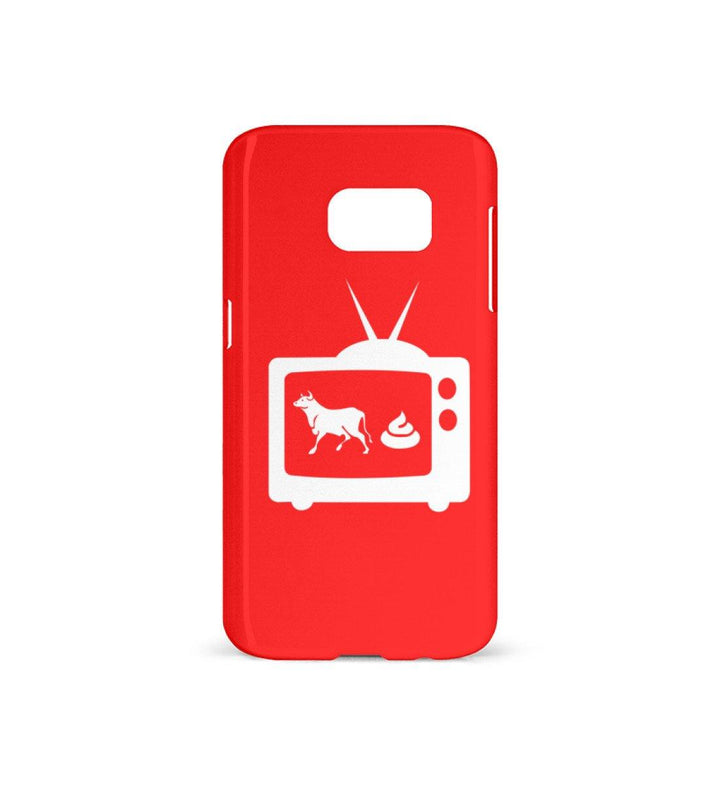 HANDYHÜLLE, HANDY CASE - SAMSUNG GALAXY S7 • BULLSHIT MEDIA-HARLEKINSHOP
