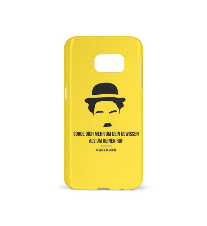 HANDYHÜLLE, HANDY CASE - SAMSUNG GALAXY S7 • CHARLIE CHAPLIN / GEWISSEN-HARLEKINSHOP
