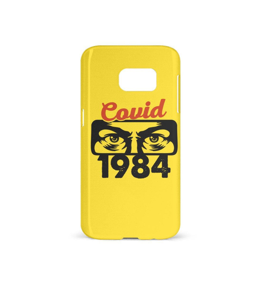 HANDYHÜLLE, HANDY CASE - SAMSUNG GALAXY S7 • COVID 1984 - HELL-HARLEKINSHOP