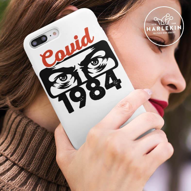 HANDYHÜLLE, HANDY CASE - SAMSUNG GALAXY S7 • COVID 1984 - HELL-HARLEKINSHOP