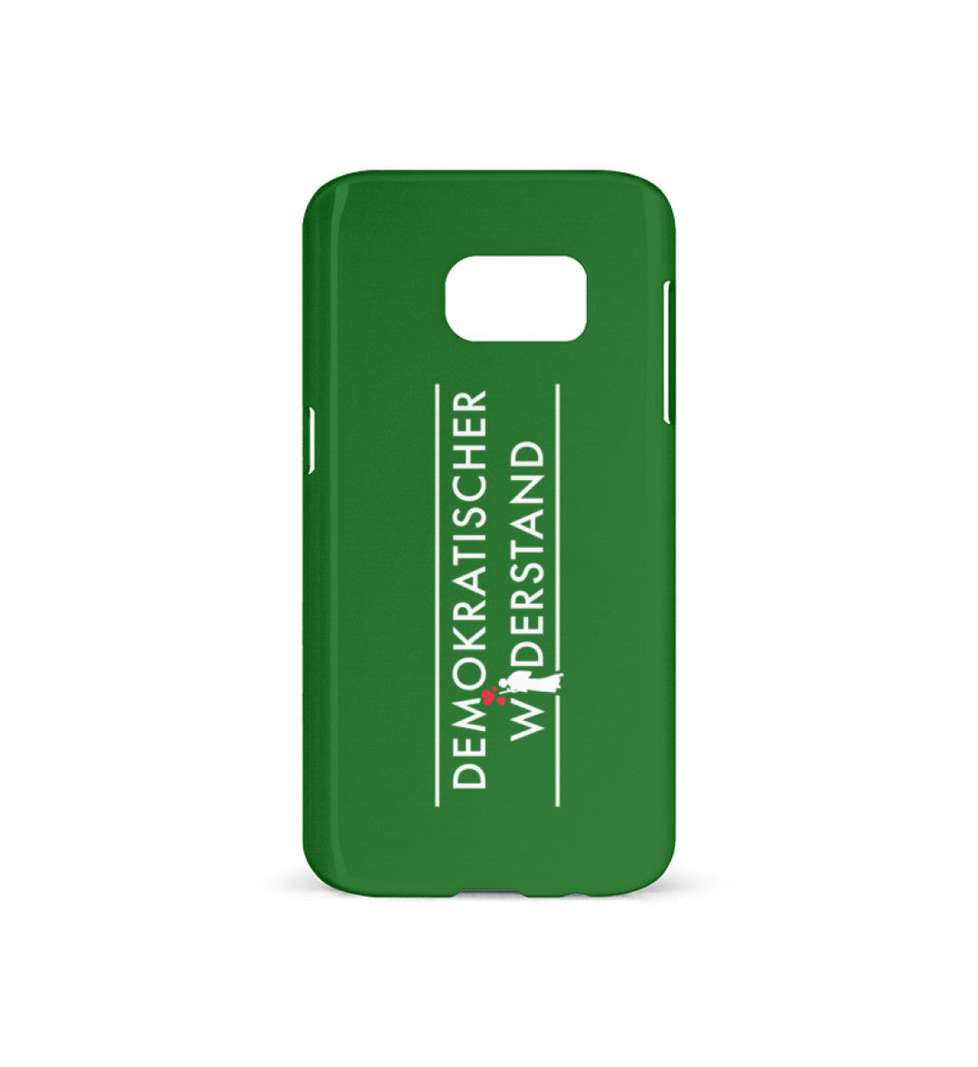 HANDYHÜLLE, HANDY CASE - SAMSUNG GALAXY S7 • DEMOKRATISCHER WIDERSTAND-HARLEKINSHOP