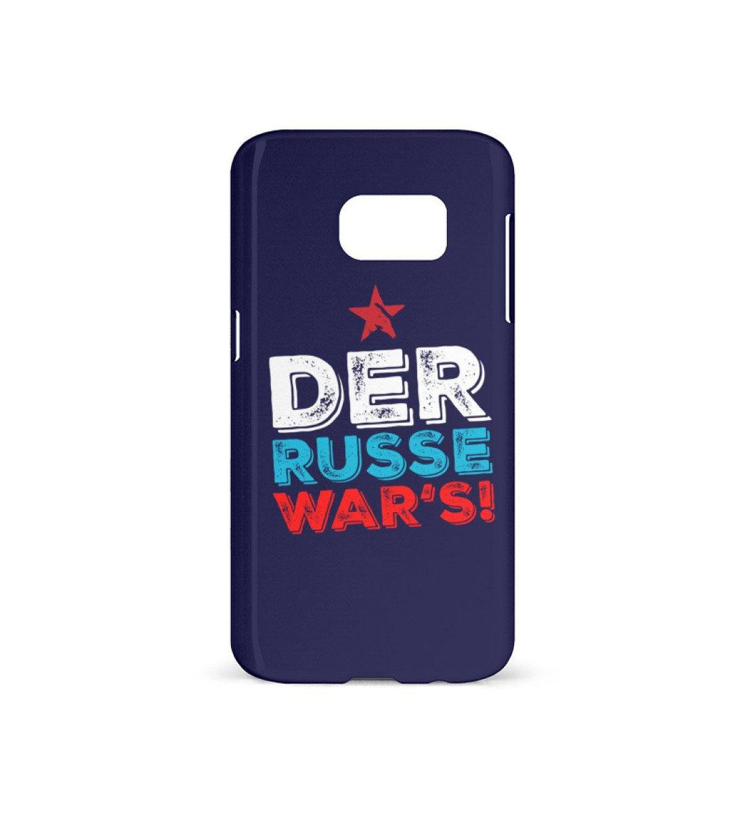 HANDYHÜLLE, HANDY CASE - SAMSUNG GALAXY S7 • DER RUSSE WAR'S!-HARLEKINSHOP