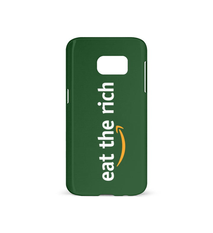HANDYHÜLLE, HANDY CASE - SAMSUNG GALAXY S7 • EAT THE RICH-HARLEKINSHOP