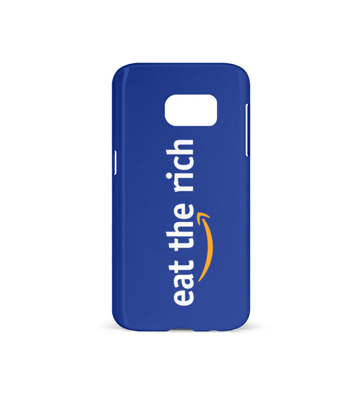 HANDYHÜLLE, HANDY CASE - SAMSUNG GALAXY S7 • EAT THE RICH-HARLEKINSHOP
