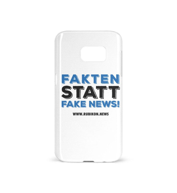 HANDYHÜLLE, HANDY CASE - SAMSUNG GALAXY S7 • FAKTEN STATT FAKE NEWS-HARLEKINSHOP