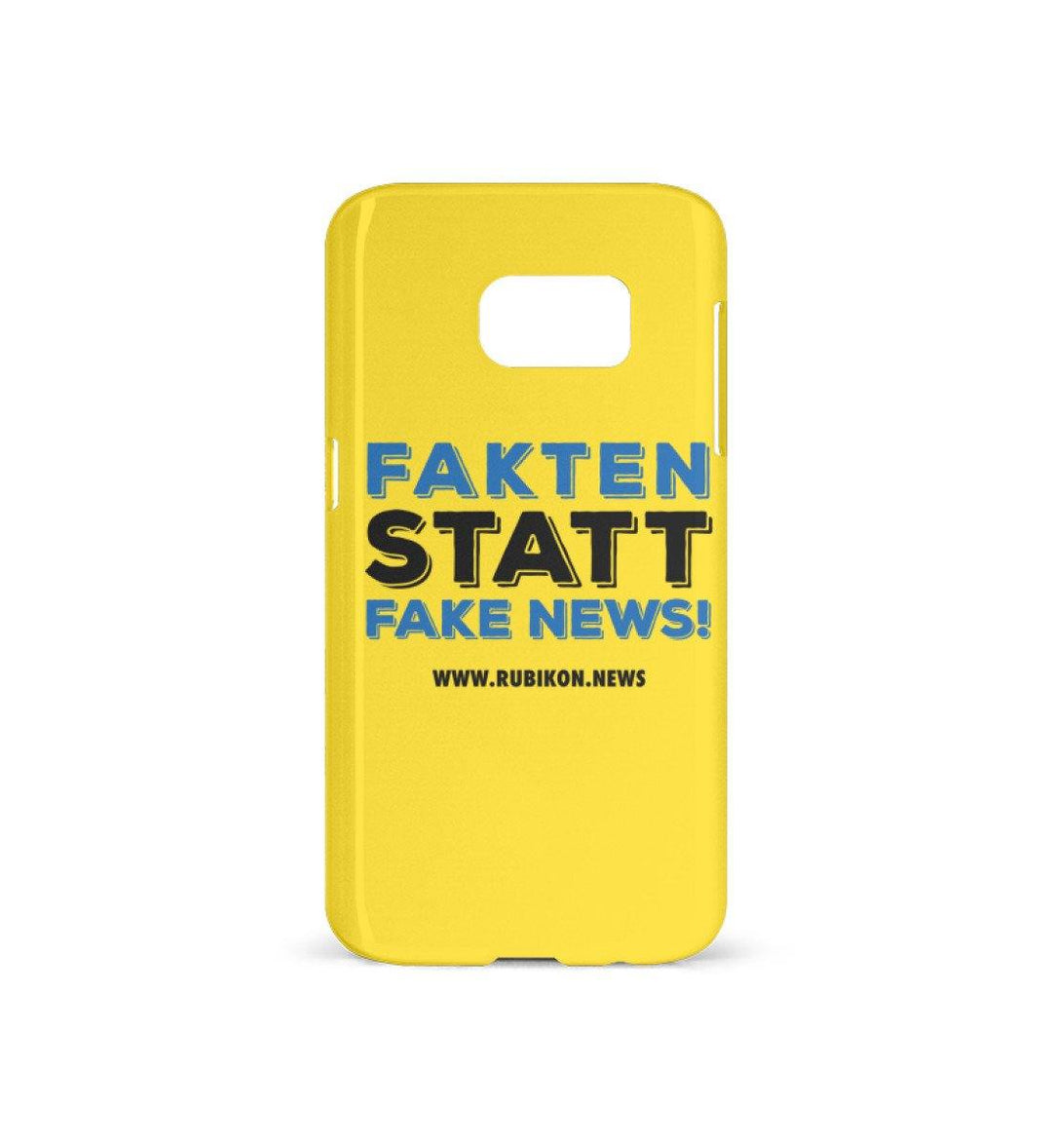 HANDYHÜLLE, HANDY CASE - SAMSUNG GALAXY S7 • FAKTEN STATT FAKE NEWS-HARLEKINSHOP