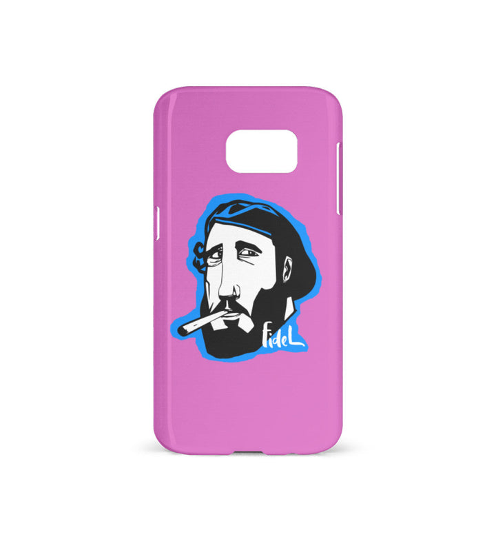 HANDYHÜLLE, HANDY CASE - SAMSUNG GALAXY S7 • FIDEL CASTRO-HARLEKINSHOP
