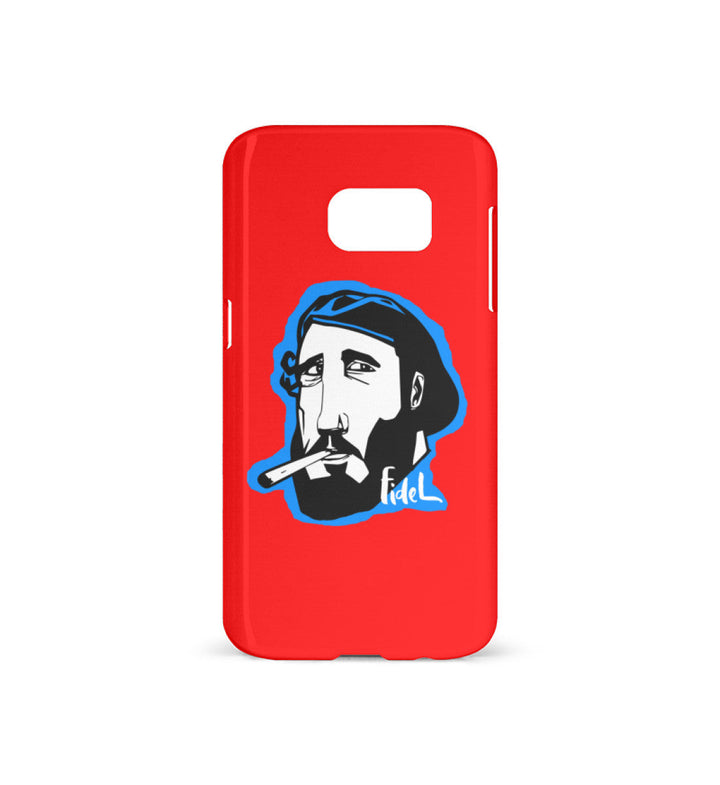 HANDYHÜLLE, HANDY CASE - SAMSUNG GALAXY S7 • FIDEL CASTRO-HARLEKINSHOP