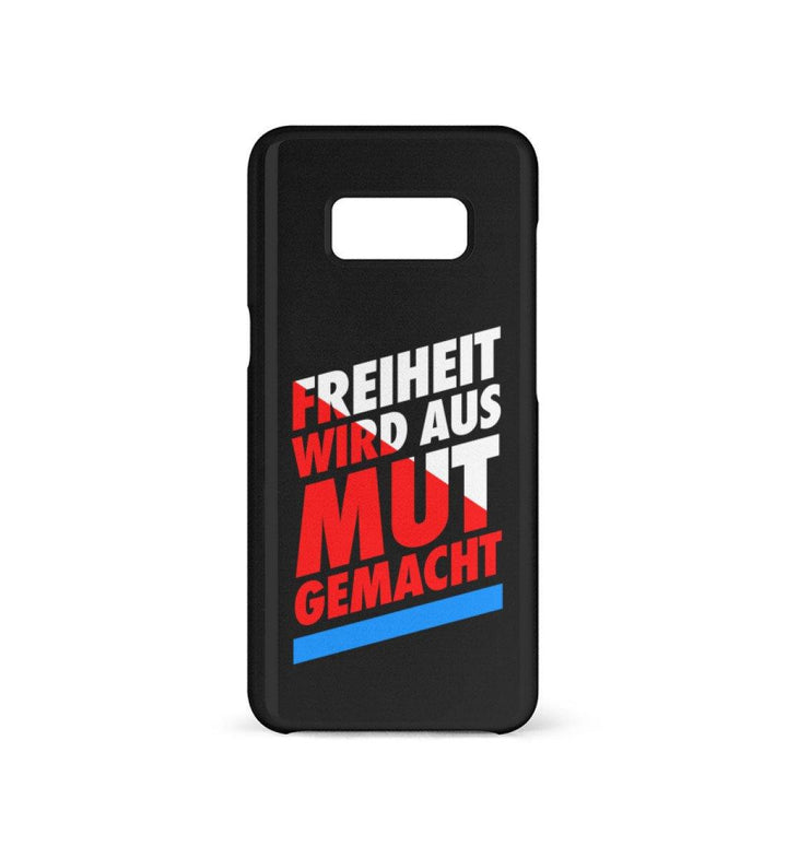 HANDYHÜLLE, HANDY CASE - SAMSUNG GALAXY S7 • FREIHEIT & MUT-HARLEKINSHOP