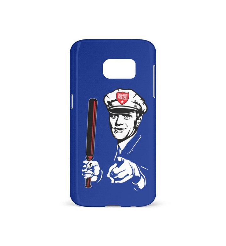 HANDYHÜLLE, HANDY CASE - SAMSUNG GALAXY S7 • GEDANKENPOLIZEI / GEDANKENVERBRECHER-HARLEKINSHOP