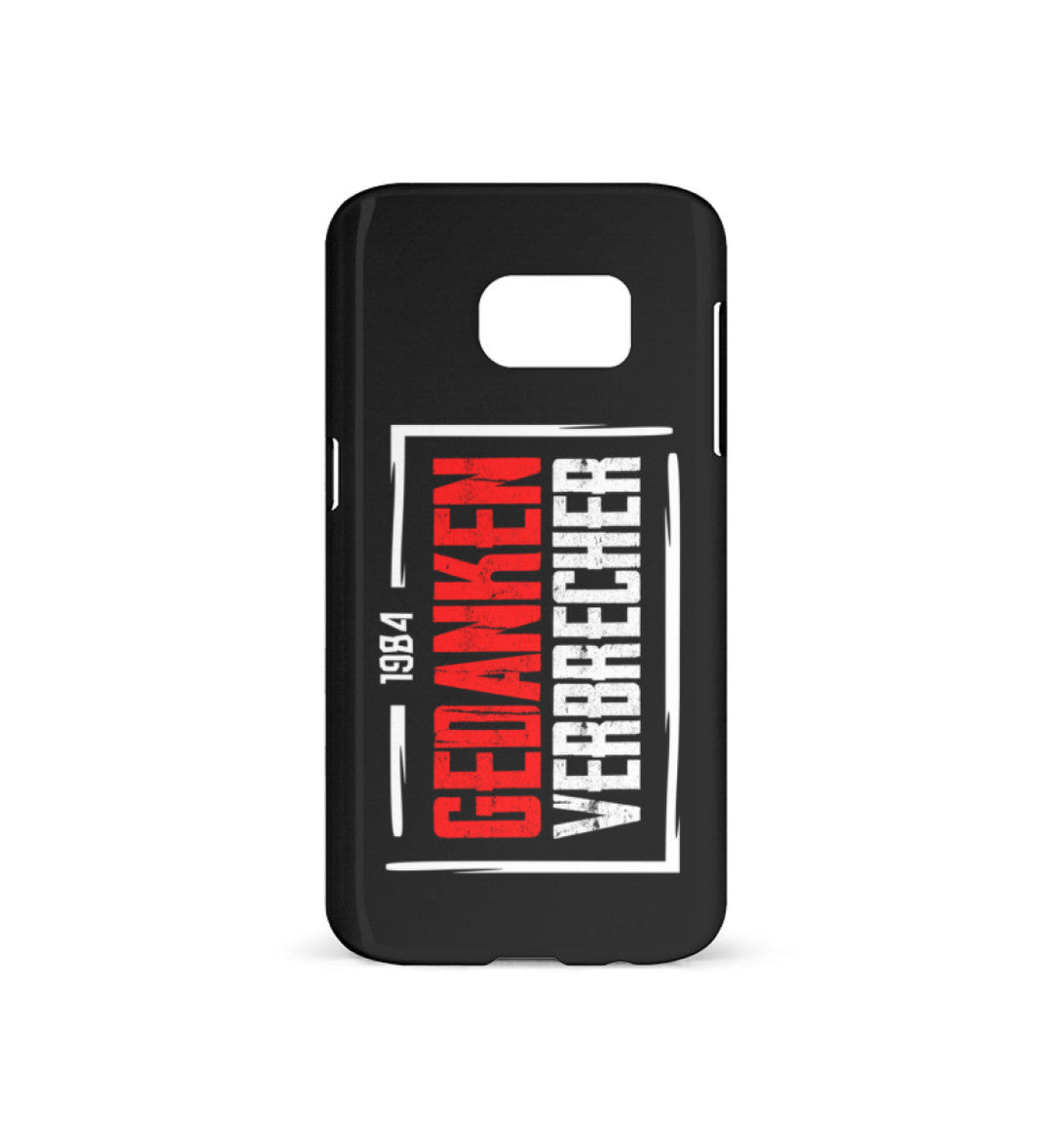 HANDYHÜLLE, HANDY CASE - SAMSUNG GALAXY S7 • GEDANKENVERBRECHER-HARLEKINSHOP