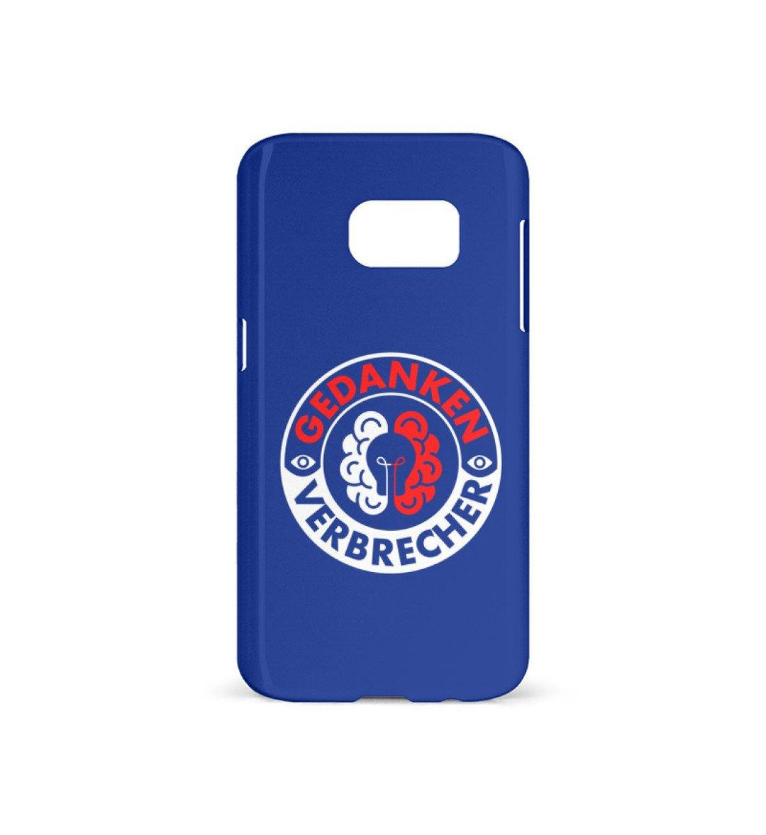 HANDYHÜLLE, HANDY CASE - SAMSUNG GALAXY S7 • GEDANKENVERBRECHER BADGE-HARLEKINSHOP