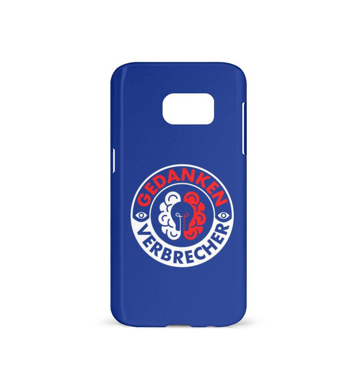 HANDYHÜLLE, HANDY CASE - SAMSUNG GALAXY S7 • GEDANKENVERBRECHER BADGE-HARLEKINSHOP