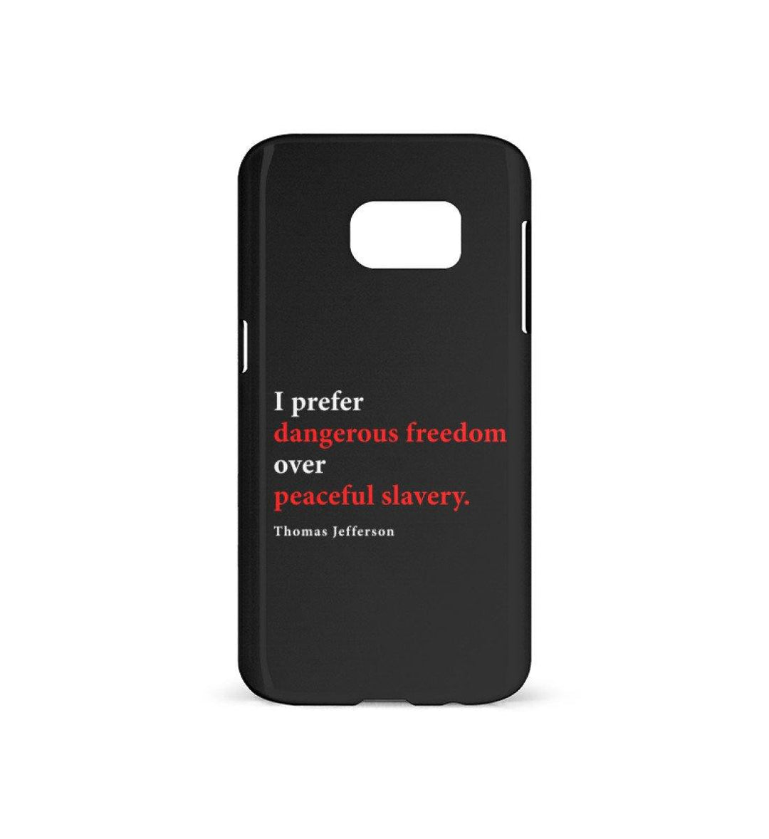 HANDYHÜLLE, HANDY CASE - SAMSUNG GALAXY S7 • JEFFERSON DANGEROUS FREEDOM-HARLEKINSHOP