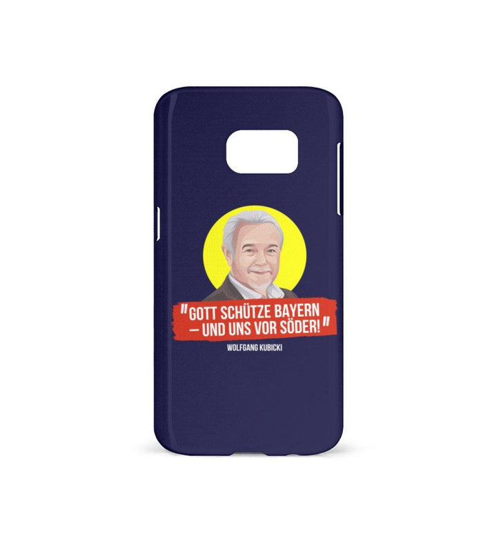 HANDYHÜLLE, HANDY CASE - SAMSUNG GALAXY S7 • KUBICKI / GOTT SCHÜTZE UNS VOR SÖDER-HARLEKINSHOP