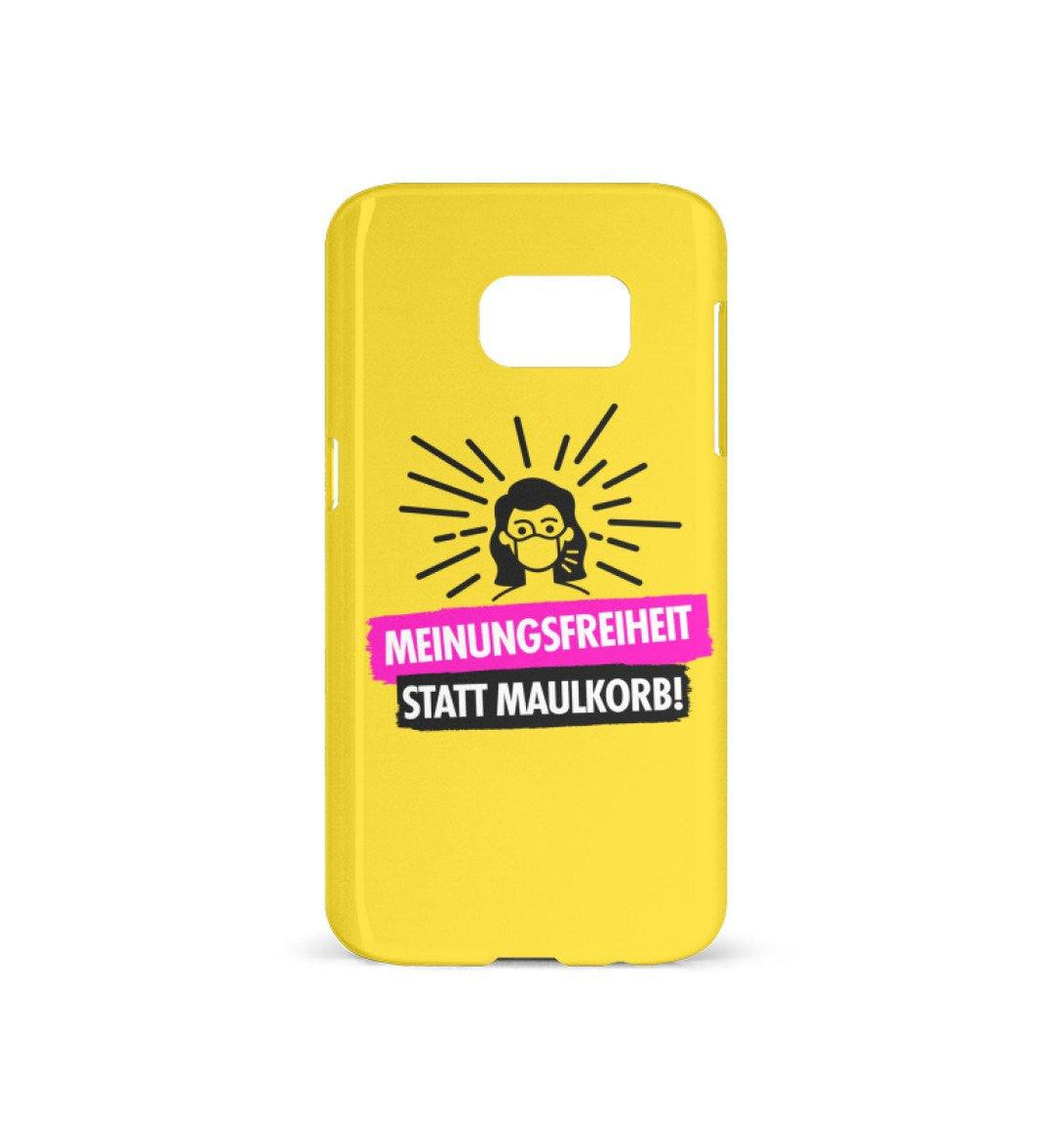 HANDYHÜLLE, HANDY CASE - SAMSUNG GALAXY S7 • MEINUNGSFREIHEIT-HARLEKINSHOP