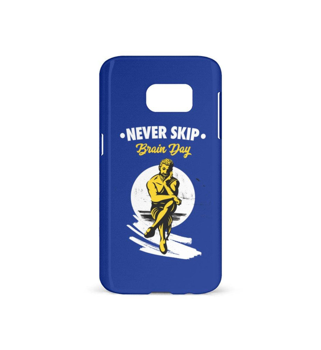 HANDYHÜLLE, HANDY CASE - SAMSUNG GALAXY S7 • NEVER SKIP BRAIN DAY-HARLEKINSHOP