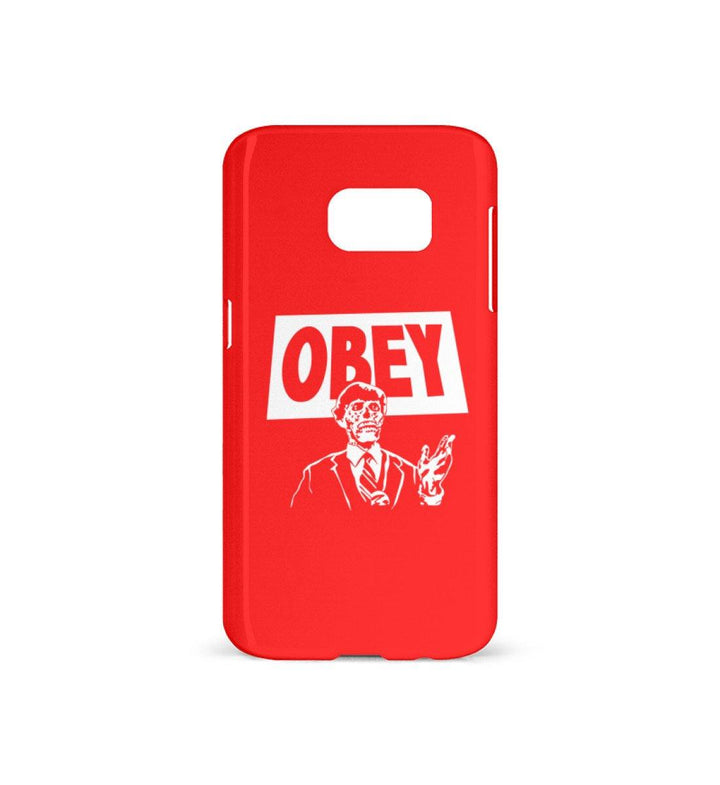 HANDYHÜLLE, HANDY CASE - SAMSUNG GALAXY S7 • OBEY BUNDESREGIERUNG-HARLEKINSHOP