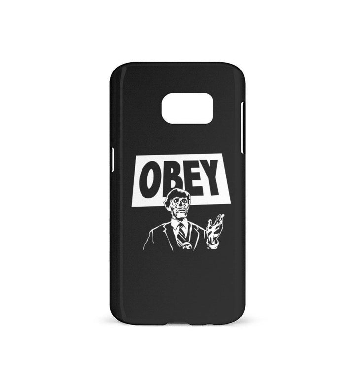HANDYHÜLLE, HANDY CASE - SAMSUNG GALAXY S7 • OBEY BUNDESREGIERUNG-HARLEKINSHOP
