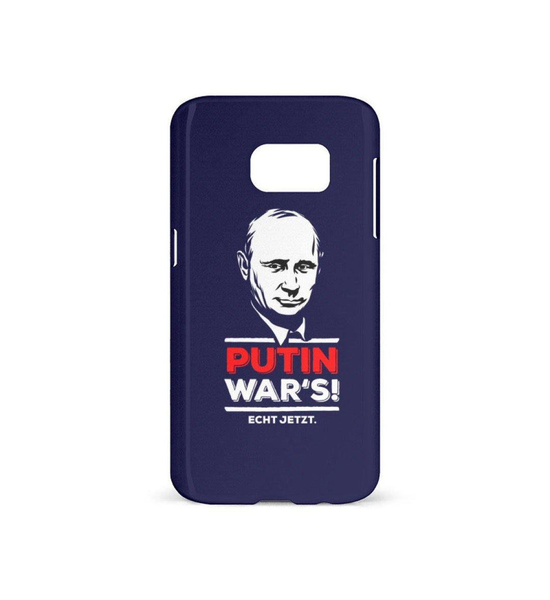 HANDYHÜLLE, HANDY CASE - SAMSUNG GALAXY S7 • PUTIN WAR'S!-HARLEKINSHOP