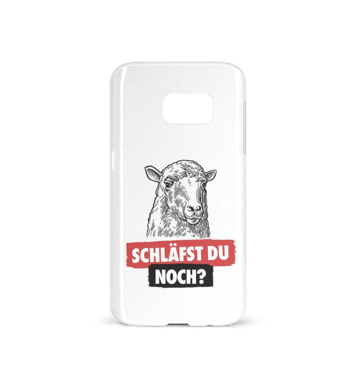 HANDYHÜLLE, HANDY CASE - SAMSUNG GALAXY S7 • SCHAFE / SCHLÄFST DU NOCH?-HARLEKINSHOP