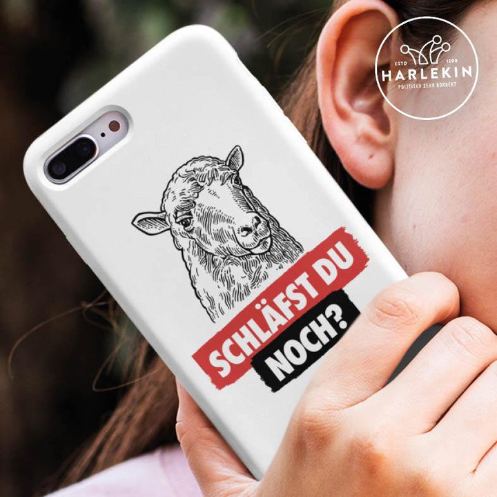 HANDYHÜLLE, HANDY CASE - SAMSUNG GALAXY S7 • SCHAFE / SCHLÄFST DU NOCH?-HARLEKINSHOP