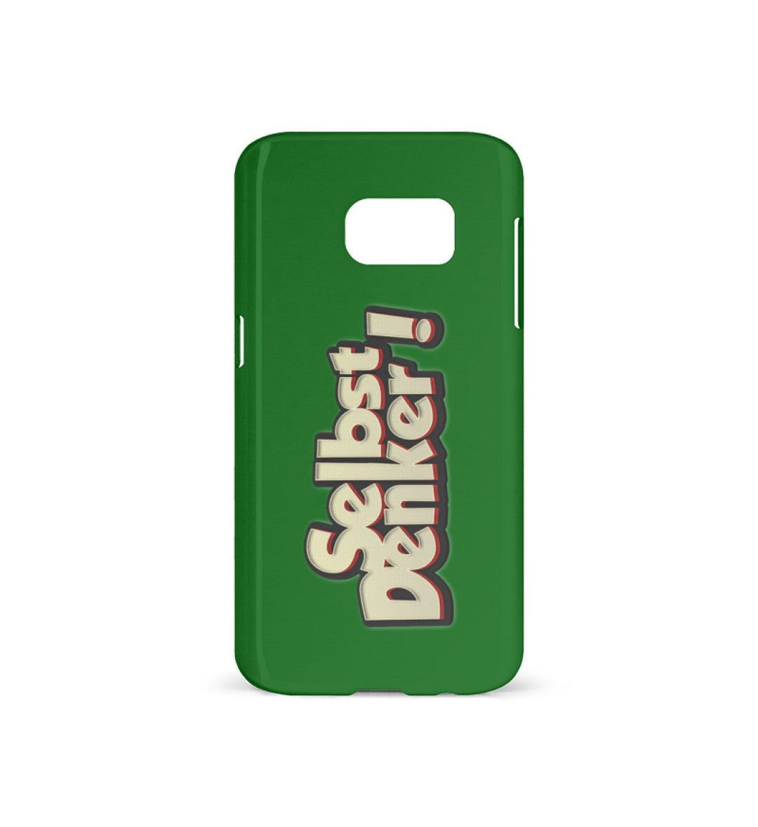 HANDYHÜLLE, HANDY CASE - SAMSUNG GALAXY S7 • SELBSTDENKER !-HARLEKINSHOP