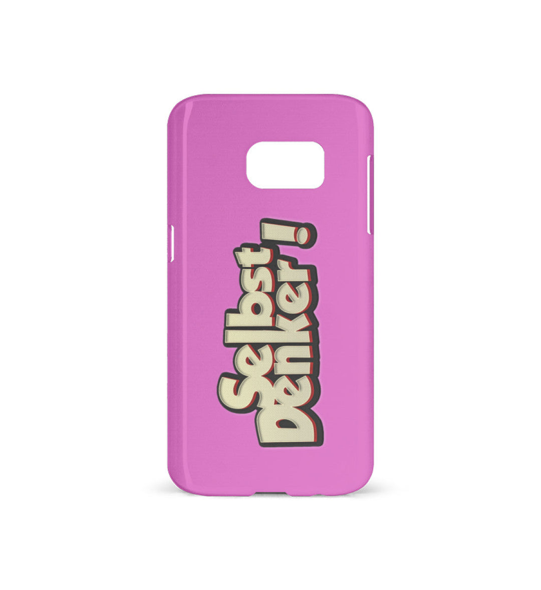 HANDYHÜLLE, HANDY CASE - SAMSUNG GALAXY S7 • SELBSTDENKER !-HARLEKINSHOP