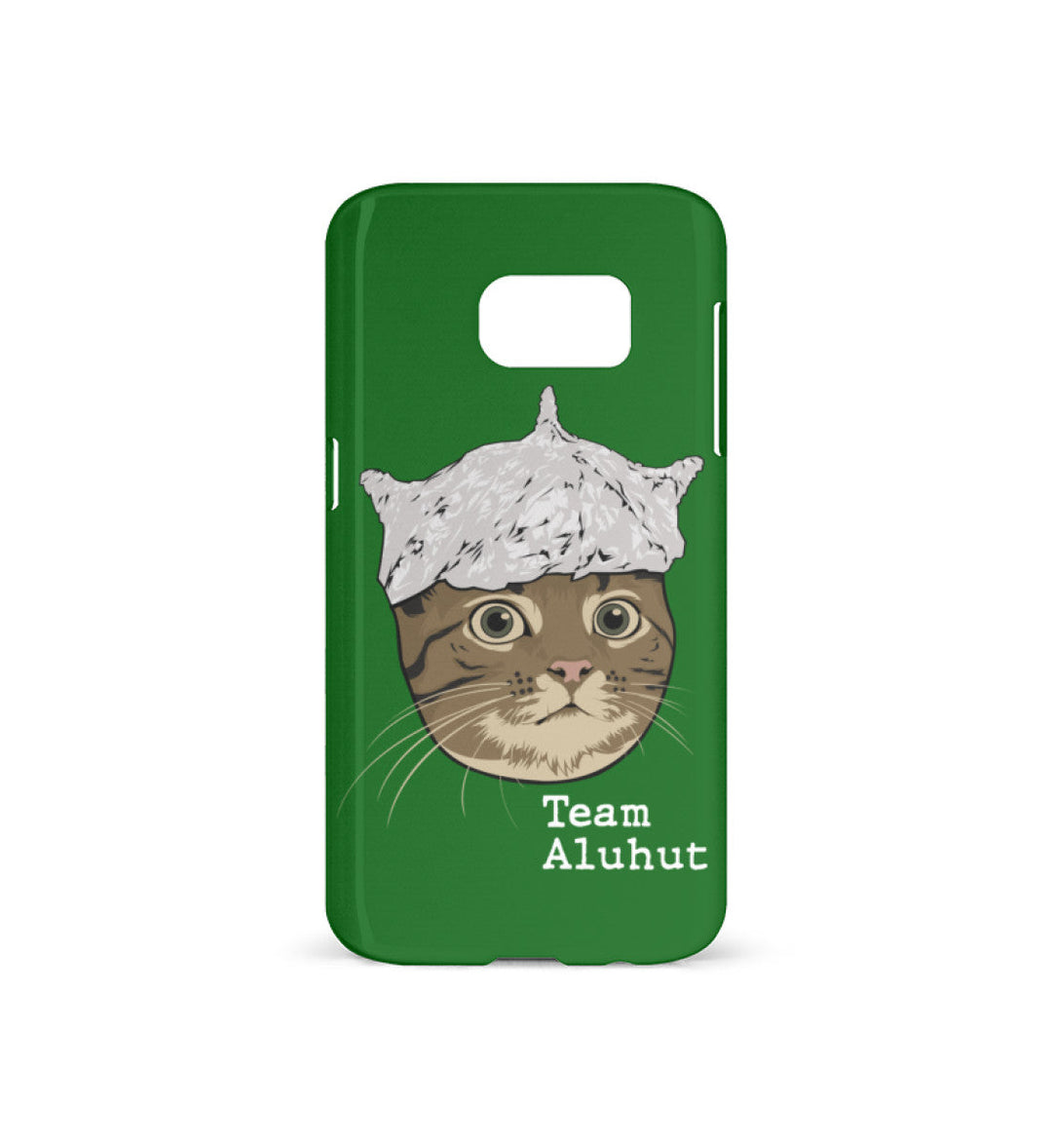 HANDYHÜLLE, HANDY CASE - SAMSUNG GALAXY S7 • TEAM ALUHUT-HARLEKINSHOP