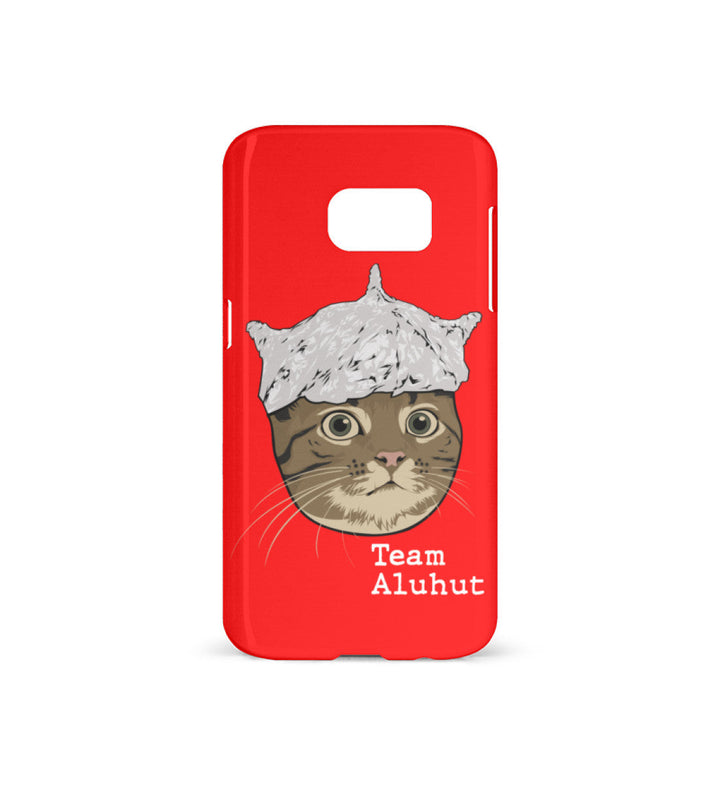 HANDYHÜLLE, HANDY CASE - SAMSUNG GALAXY S7 • TEAM ALUHUT-HARLEKINSHOP