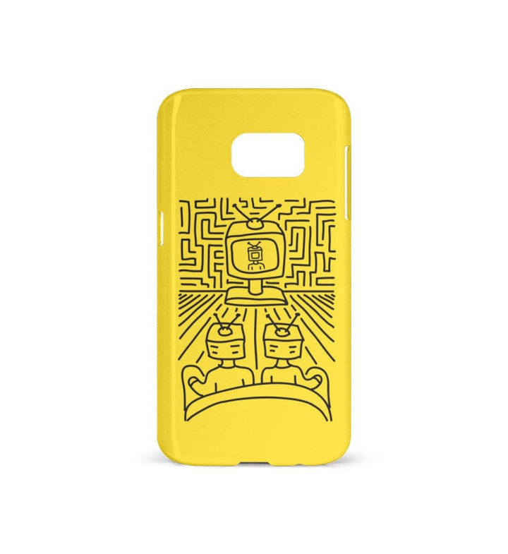HANDYHÜLLE, HANDY CASE - SAMSUNG GALAXY S7 • TV MANIPULATION-HARLEKINSHOP