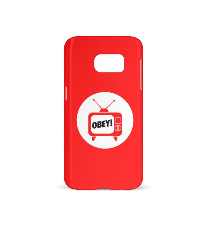 HANDYHÜLLE, HANDY CASE - SAMSUNG GALAXY S7 • TV OBEY-HARLEKINSHOP