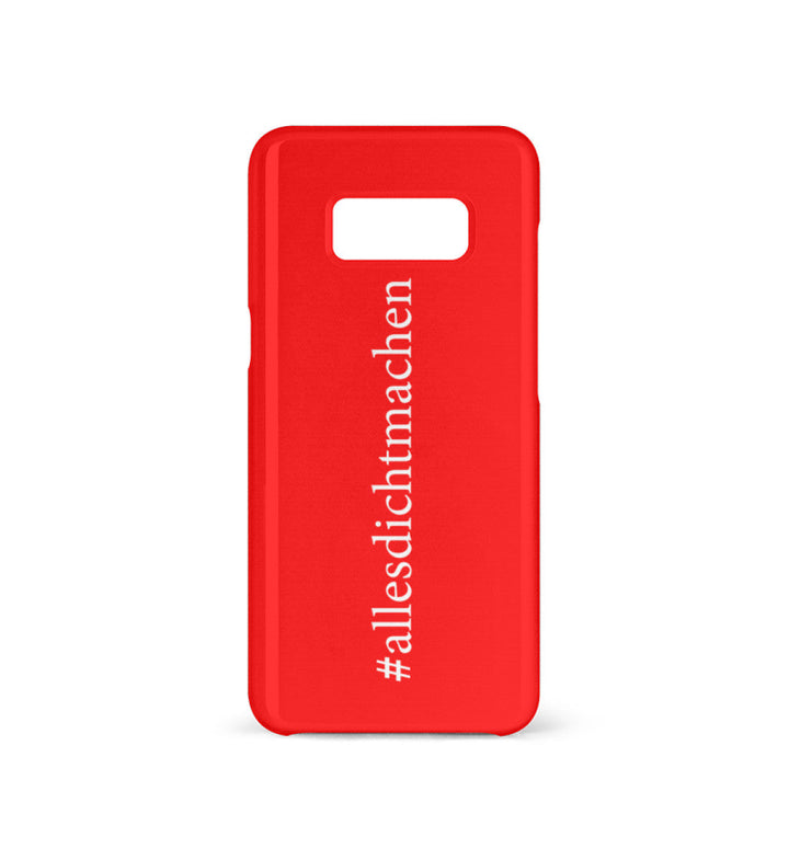 HANDYHÜLLE, HANDY CASE - SAMSUNG GALAXY S8 • #ALLESDICHTMACHEN-HARLEKINSHOP