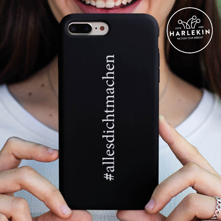 HANDYHÜLLE, HANDY CASE - SAMSUNG GALAXY S8 • #ALLESDICHTMACHEN-HARLEKINSHOP