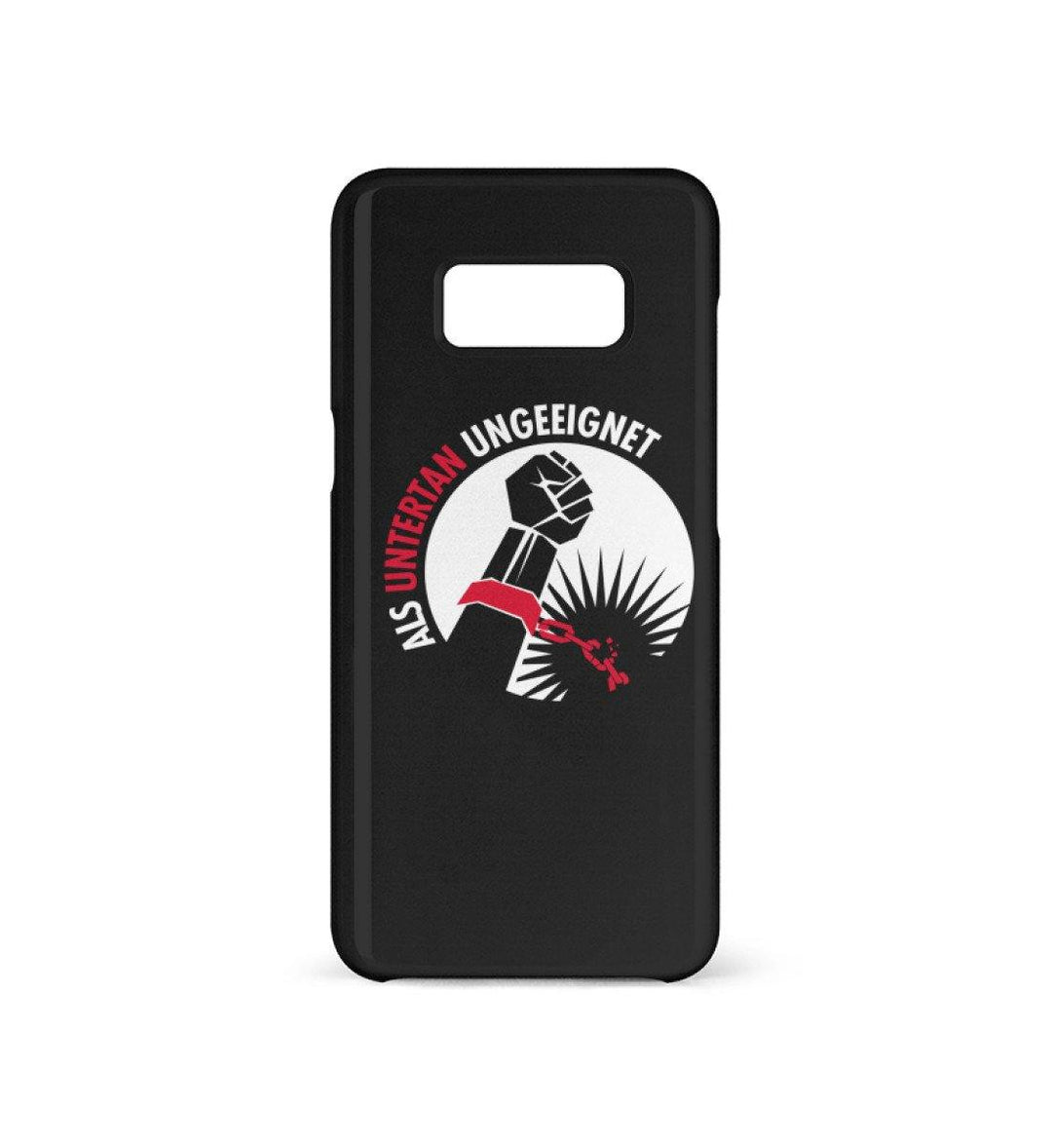 HANDYHÜLLE, HANDY CASE - SAMSUNG GALAXY S8 • ALS UNTERTAN UNGEEIGNET-HARLEKINSHOP