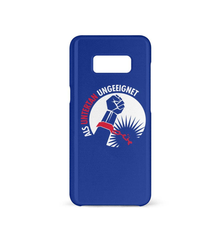 HANDYHÜLLE, HANDY CASE - SAMSUNG GALAXY S8 • ALS UNTERTAN UNGEEIGNET-HARLEKINSHOP