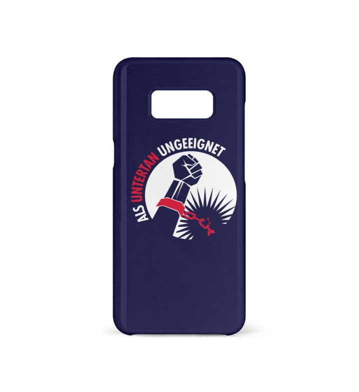 HANDYHÜLLE, HANDY CASE - SAMSUNG GALAXY S8 • ALS UNTERTAN UNGEEIGNET-HARLEKINSHOP