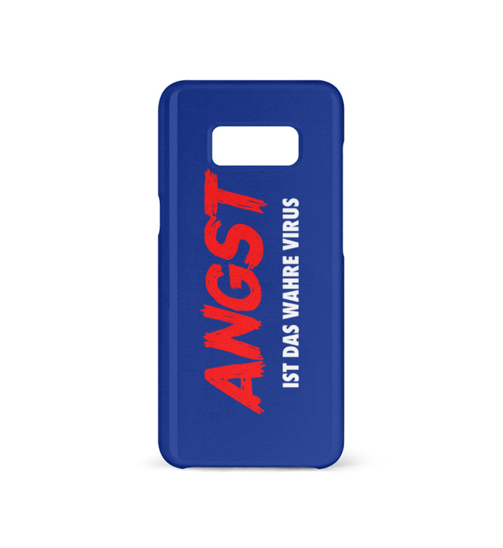 HANDYHÜLLE, HANDY CASE - SAMSUNG GALAXY S8 • ANGST IST DAS WAHRE VIRUS-HARLEKINSHOP