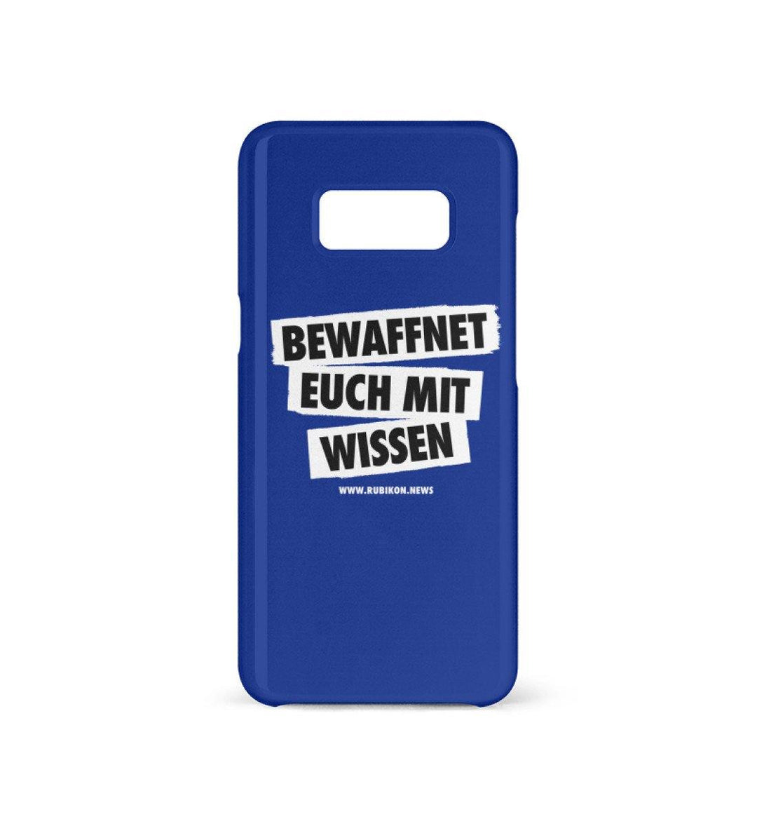HANDYHÜLLE, HANDY CASE - SAMSUNG GALAXY S8 • BEWAFFNET EUCH MIT WISSEN - DUNKEL-HARLEKINSHOP