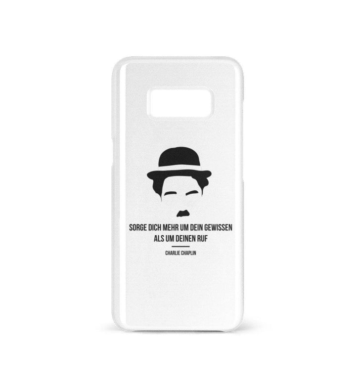HANDYHÜLLE, HANDY CASE - SAMSUNG GALAXY S8 • CHARLIE CHAPLIN / GEWISSEN-HARLEKINSHOP