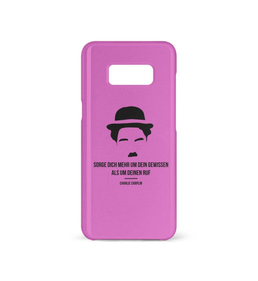 HANDYHÜLLE, HANDY CASE - SAMSUNG GALAXY S8 • CHARLIE CHAPLIN / GEWISSEN-HARLEKINSHOP