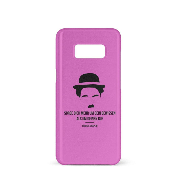 HANDYHÜLLE, HANDY CASE - SAMSUNG GALAXY S8 • CHARLIE CHAPLIN / GEWISSEN-HARLEKINSHOP