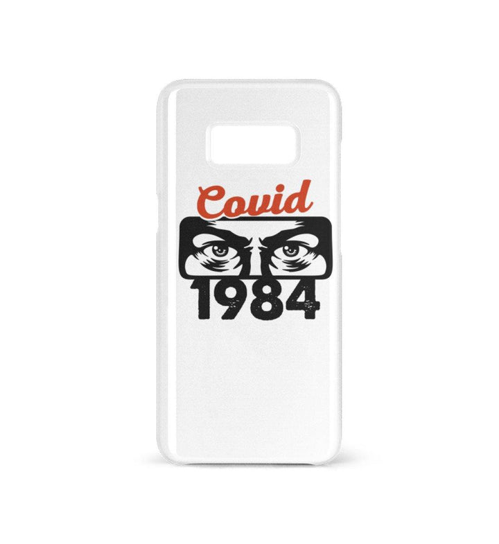 HANDYHÜLLE, HANDY CASE - SAMSUNG GALAXY S8 • COVID 1984 - HELL-HARLEKINSHOP