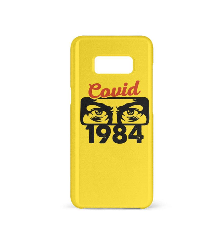 HANDYHÜLLE, HANDY CASE - SAMSUNG GALAXY S8 • COVID 1984 - HELL-HARLEKINSHOP