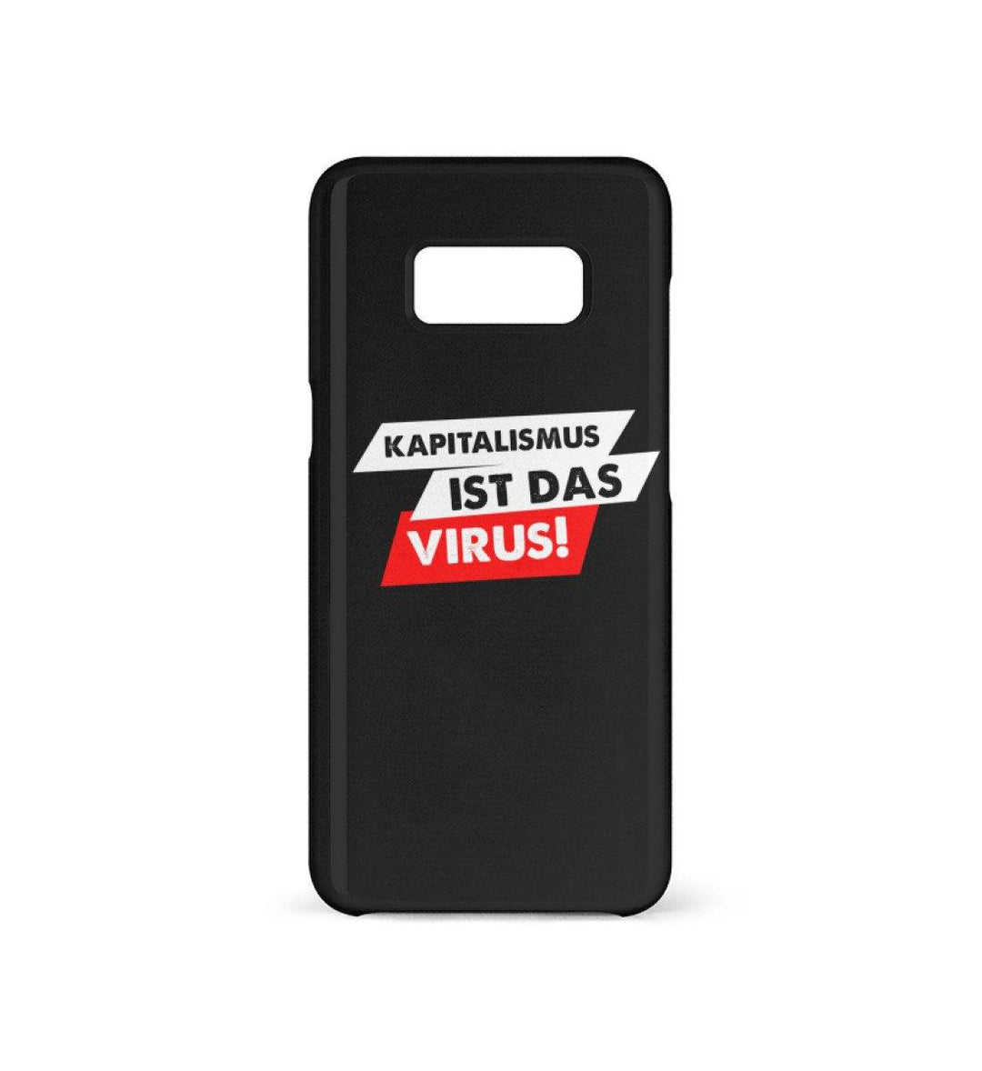 HANDYHÜLLE, HANDY CASE - SAMSUNG GALAXY S8 • DAS ECHTE VIRUS / KAPITALISMUS-HARLEKINSHOP