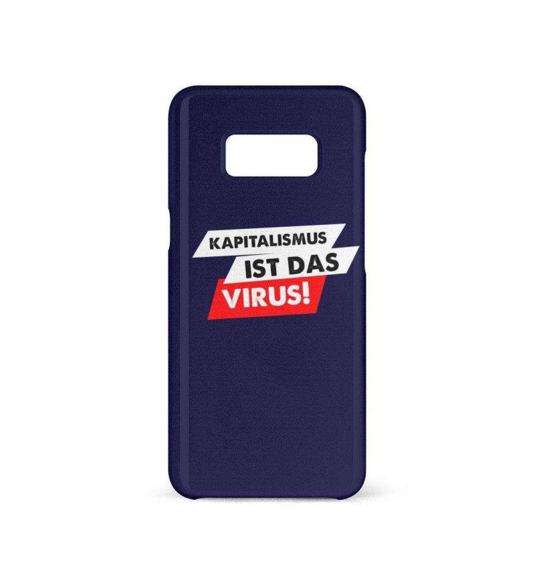 HANDYHÜLLE, HANDY CASE - SAMSUNG GALAXY S8 • DAS ECHTE VIRUS / KAPITALISMUS-HARLEKINSHOP
